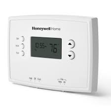 Most programmable thermostats have very similar options and settings. Honeywell Home Digital Programmable Thermostat At Menards