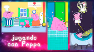 Diversión y aventuras para chicos. Jugando Con La Familia Pig Juegos De Peppa Pig Online Juegos Online Para Ninos Youtube