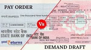 A bank draft offers several protections that a personal check does not. What Is The Difference Between Pay Order And Demand Draft Goodreturns