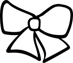 Hair bow coloring page kids drawing and coloring pages marisa. Ribbon Hair Bow Free Vector Graphic On Pixabay