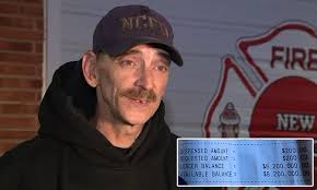 Indiana Man Checked Bank Account To See If His 1 700 Stimulus Check Deposited Found 8million Daily Mail Online In 2020 Indiana Man Bank Account