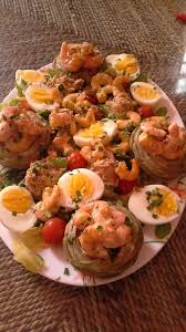 Hors D Oeuvre Aux Crevettes Plaisir Culinaire Algerien Food Goals Food Recipes