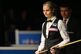 In the last frame doherty managed to get the snooker he required to avoid a deciding frame. Reanne Evans Has Edged Out Neal World Women S Snooker Facebook