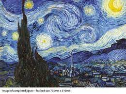 4.6 out of 5 stars. Adult Jigsaw Puzzle Van Gogh Starry Night By Flame Tree Studio Waterstones