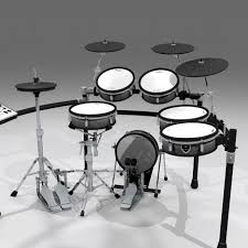 Electronic Drum Kit Roland V Drums Td20 3d Model Ad Kit Drum Electronic Roland Roland V Drums Drums Drum Kits