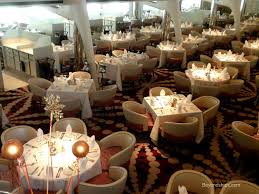 It takes a lot of time to wait for elevators; Celebrity Equinox Photo Tour Dining