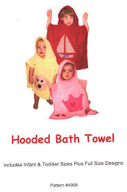 Boy or girl, young or old, every child knows and loves julia donaldson's popular character, the gruffalo. Hooded Bath Towl 4906 Size Infant Toddler Uncut