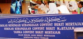 Selamat berpisah dan selamat datang: Ramai Pelajar Kristian Murtad Di Convent Bukit Mertajam Utaranews Com