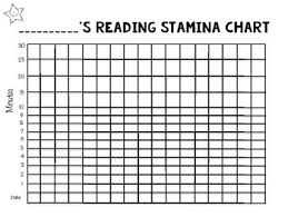 Reading Stamina Chart Class Worksheets Teaching Resources