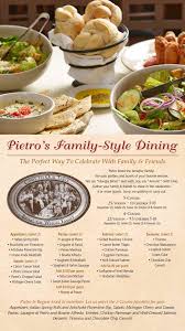 Family Style Menu Pietro S Italian Restaurant