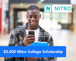 $2,000 Nitro College Scholarship – No Essay - Scholarships360