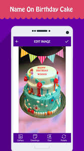 Name photo on birthday cake is an amazing app which lets you wish with beautiful birthday cake by writing your friends name in birthday card frames on . Name Photo On Birthday Cake For Android Apk Download