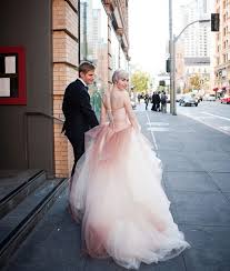25 Ombre Wedding Dresses That Impress Ombre Wedding Dress Pink Wedding Dresses Pink Wedding Gowns