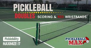 How to announce pickleball score. Pickleball Doubles Scoring 3 Number Scores Side Outs And Red Wristbands