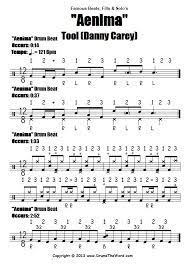 Aenima Tool Free Pdf Drum Sheet Music Drum Notation Danny Carey Drum Sheet Music Drums Sheet Drum Lessons