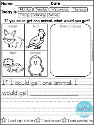 Free 10 Kindergarten Writing Prompts With 2 Option A Total Of 20free Pages With Sentence Kindergarten Writing Prompts Writing Lessons Daily Writing Prompts