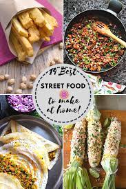 Here Is A Roundup Of Some Unusual And Some Popular Vegetarian Vegan Street Foods From Around The World Th Fair Food Recipes World Street Food Best Street Food