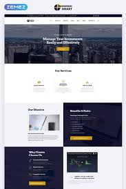 Investment Smart Solid Investment Agency Multipage Html5 Website Template Minimal Web Design Web Design Tips Web Layout Design