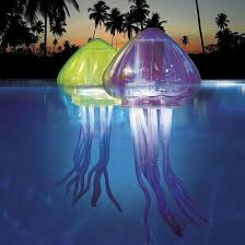 Floating Led Jellyfish Light Up Your Pool Pool Lights Pool Decor Pool Light