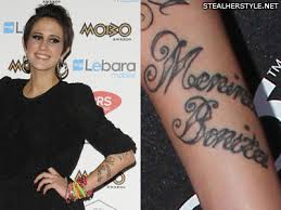 Check spelling or type a new query. 37 Celebrity Tattoo Font Tattoos Page 4 Of 4 Steal Her Style Page 4