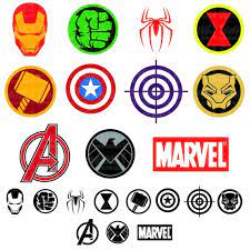 Avengers Superhero Symbol Clipart Svg Png Eps Iron Man Etsy Superhero Symbols Avengers Symbols Iron Man Symbol
