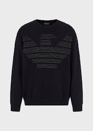 Découvrez l'élégance du design contemporain sur le site officiel. Pull En Ottoman Avec Logo Jacquard Homme Emporio Armani Emporio Armani Pulls Pull