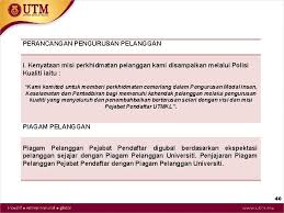 Pengurusan perhubungan pelanggan satu pendekatan holistik untuk menawarkan perkhidmatan yang dapat memenuhi kehendak dan ekspektasi pelanggan melalui pengurusan interaksi dan perhubungan yang cekap antara organisasi dan pelanggan. Laporan Anugerah Kualiti Perkhidmatan Pejabat Pendaftar Utm Kuala