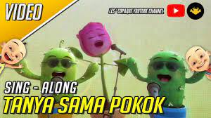 Tanya sama langit apa sebab hujan? Upin Ipin Tanya Sama Pokok Sing Along Youtube