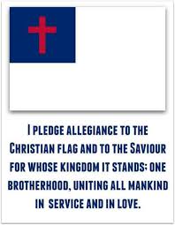 Help them understand the symbolism of each item and color. Pledge To The Christian Flag Ministry To Children