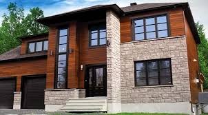 Revetement Bois Torrefie Prix Recherche Google House Exterior Contemporary House Modern Exterior