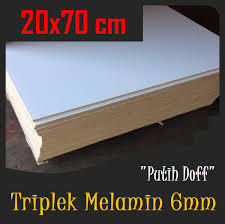 Hal tersebut ditentukan dari penggunaan bahan dasar serta ukuran ketebalan triplek yang dipilih. Harga Triplek Melamin Terbaik Juli 2021 Shopee Indonesia