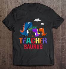 Download Teacher Saurus Version2 T Shirts Teeherivar
