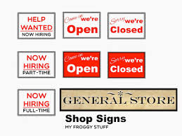 Just wanted to let you know that we are constantly updating art classroom printables: Our Little Doll General Store With Free Shop Signs Printable
