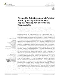 Jul 04, 2021 · check out arno kamminga's latest swimming conquest, knocking down a new dutch national record in the scm 100 breaststroke. Pdf Picture Me Drinking Alcohol Related Posts By Instagram Influencers Popular Among Adolescents And Young Adults