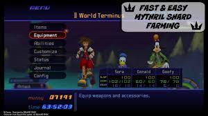 In kingdom hearts 3, item synthesis is a returning feature from previous games. Mythril Shard Farming Kingdom Hearts Hd 1 5 Remix Kh1 Final Mix Youtube