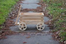 Wooden Wagon Home Decor Unfinished Wheels That Roll Some Etsy Wooden Wagon Wagon Wheel Decor Wood Wagon