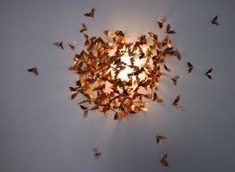 Katharina Mischer Mischer Traxler Attracted To Light Light Light Art Copper Lighting