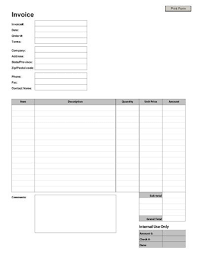 2 when are commercial invoices used? Free Professional Invoice Template Insymbio
