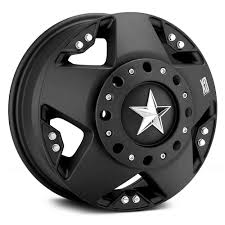 Black And White Rockstar Rims Xd Series Xd775 Rockstar Dually Matte Black Black Wheels Dually Rims Matte Black