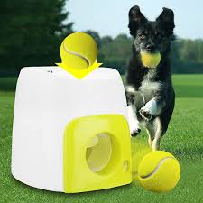 Pet Launcher Tennis Ball Toys Dog Fetch Throw Up Balls Hyper Game Outdoor Toys Thrower En 2020 Thing 1