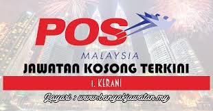Jawatan kosong ini telah ditutup. Jawatan Kosong Di Pos Malaysia Berhad 1 February 2017 Kerja Kosong 2021 Jawatan Kosong Kerajaan 2021