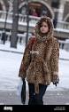Winter, moscow, fur coat hi-res stock photography and images - Alamy