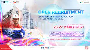 Agus menjelaskan, segala hal mengenai rekrutmen pertamina disampaikan melalui laman resmi. Pertamina Open Recruitment Departemen Teknik Geofisika