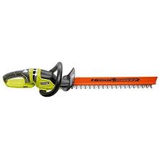 Black And Decker Hedge Trimmer Battery Operated Power Hedge Trimmers Ryobi P2606b One Plus Lithium 22 In 18volt Lithiumion Cordless Hedge Trimmer Battery And Charger Not Include Hedge Trimmers Hedges Ryobi
