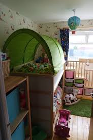 Our Ikea Hack Toddler Friendly Bunkbed Kura Kritter Trofast Mama Geek Small Kids Bedroom Diy Bunk Bed Bunk Beds