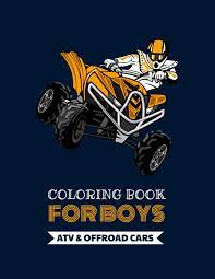 Pennsylvania dutch hex signs coloring pages. Coloring Book For Boys Atv Offroad Cars Over 30 Coloring Pages To Color And Enjoy Off Road Vehicles For Kids Aged 6 12 Extreme Sports Coloring Page Newgen 9798693211872 Amazon Com Books