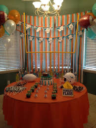 Birthday Ideas In Miami Miami Dolphins Birthday Party Dolphin Birthday Parties Dolphin Party Football Birthday Party