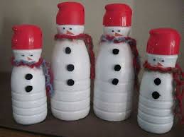 Snowman With Coffee Creamer Contai Ner Coffee Creamer Bottle Crafts Coffee Creamer Crafts Christmas Crafts To Make