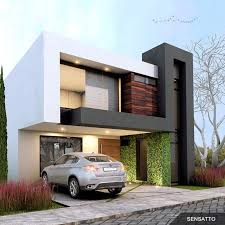 Hay el doble de oportunidades de ponerle estilo a todos tus exteriores. Casas Modernas De 2 Pisos Linea Elixio Modelos De Fachadas Planos De Casas 3d Zen Ambient