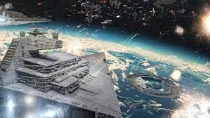 Rogue One Star Wars Movie Space Battle Wallpaper Imagens Star Wars Nave Star Wars Star Wars